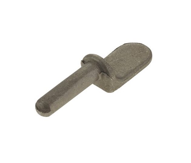 Gudgeon – Weld On 12mm Self Colour