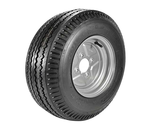 Wheel & Tyre 5.00 x 10 – 4 x100mm PCD