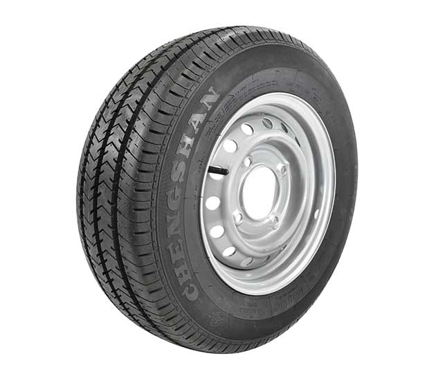 Wheel & Tyre 165/80R13 – 4 x 5.5″ PCD