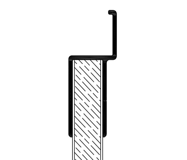 Door Capping – Alloy “H” Section