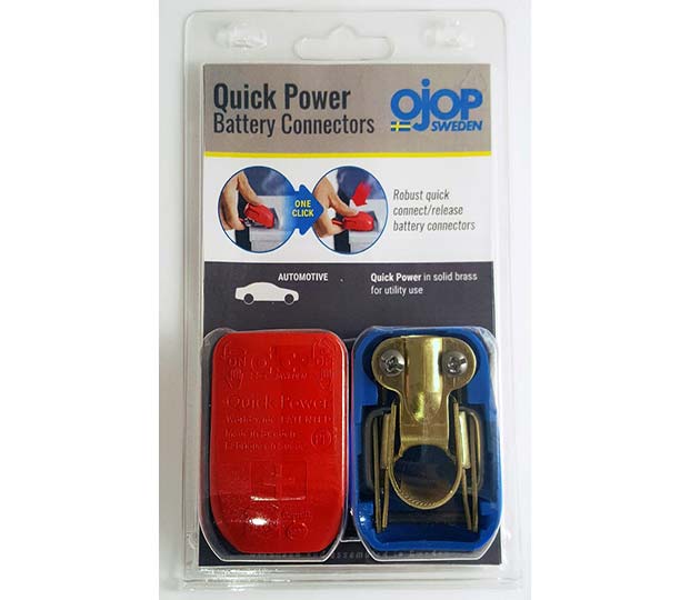 Battery Terminal Set – OJOP Red / Black