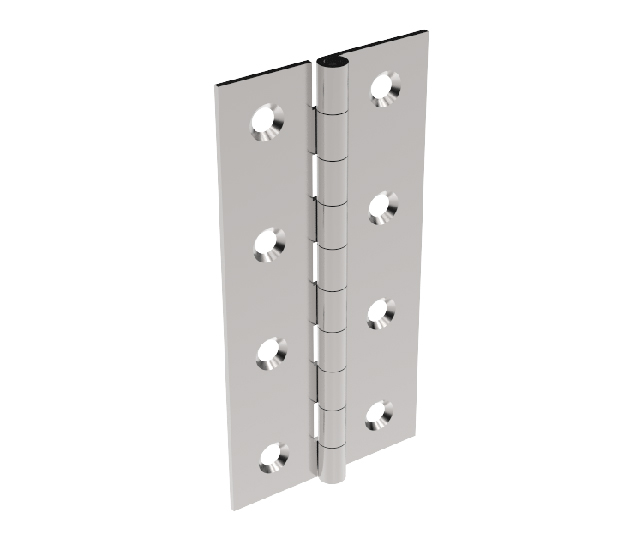Hinge – 100mm Pressed Butt