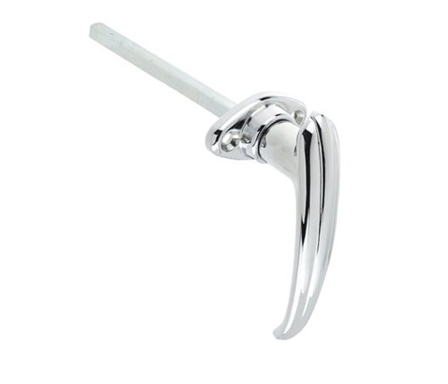 1 1/2″ Chrome Plated Fluted Locking Handle