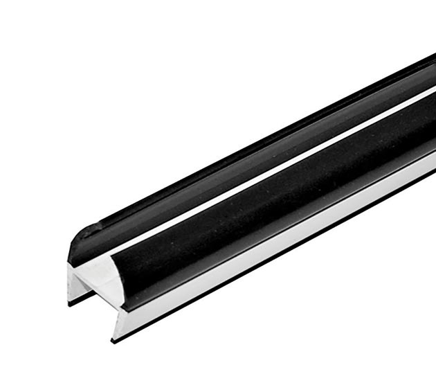 Door Seal 19mm x 5Mtr. Black / White
