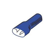 Spade Terminal Fully Insulated – Blue