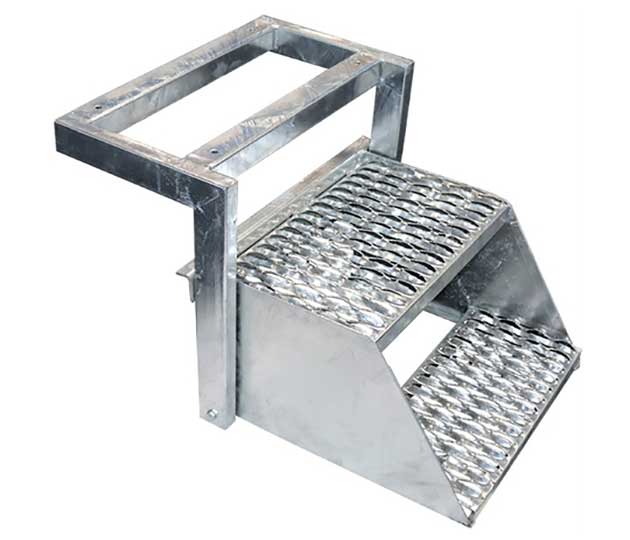 Step – Large Folding Galvanised