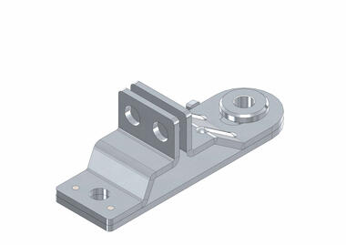 Handle Retainer 16mm Stainless Steel
