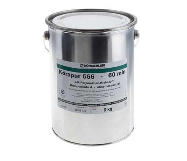 Korapur 666 60 Minute Polyurethane Adhesive 6Kg