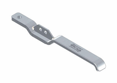 Straight Handle 16mm Stainless Steel
