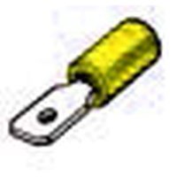Spade Terminal Male 6.3mm Yellow