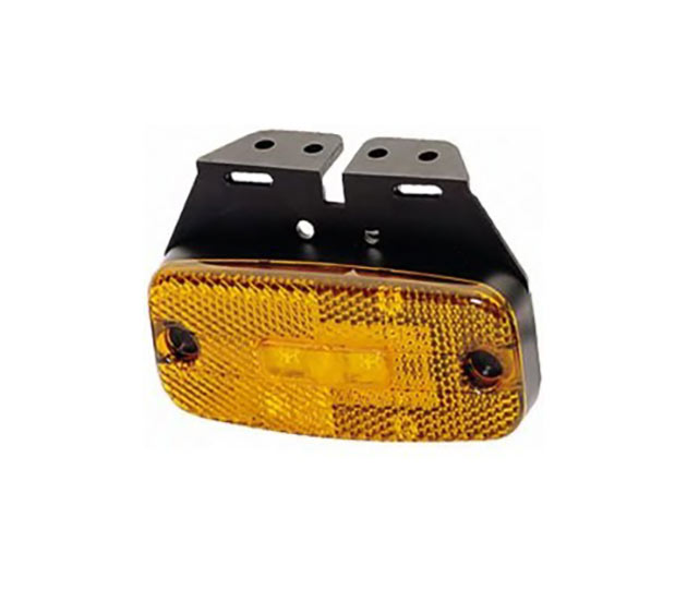 Marker Lamp LED c/w Bracket Amber