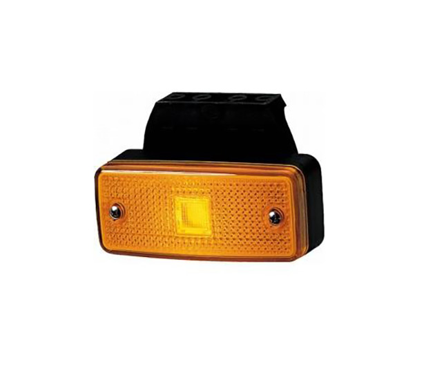 Marker Lamp LED c/w Bracket Amber