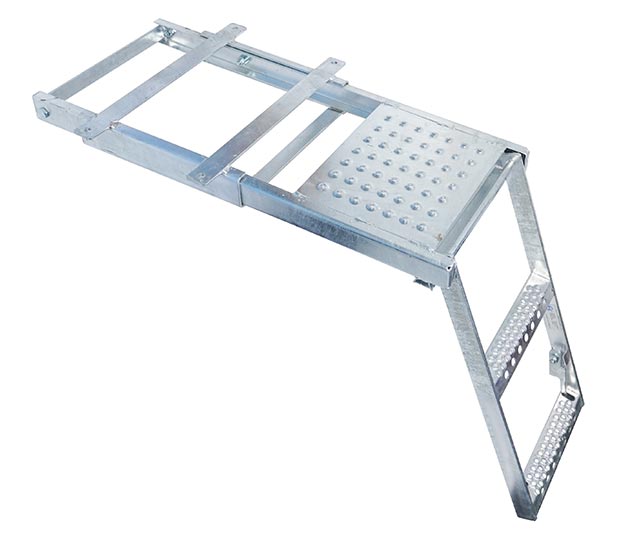 Ladder – Folding 2 Rung c/w Platform