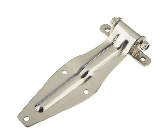 Hinge Set  Stainless Steel c/w Bolt On Bracket & Pin