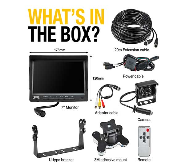 Reversing Camera 7″