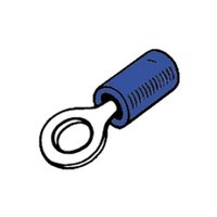 Ring Terminal 6.4mm – Blue