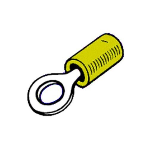 Ring Terminal 8.4mm Yellow