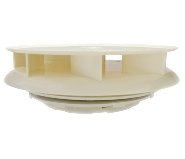 Rotary Vent – Low Profile White