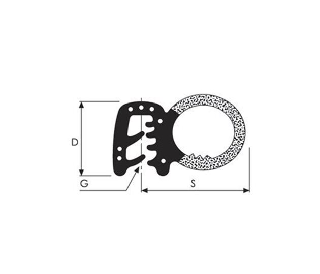 Edge Seal 1.5 – 2.5mm Grip Range x 50Mtr Roll