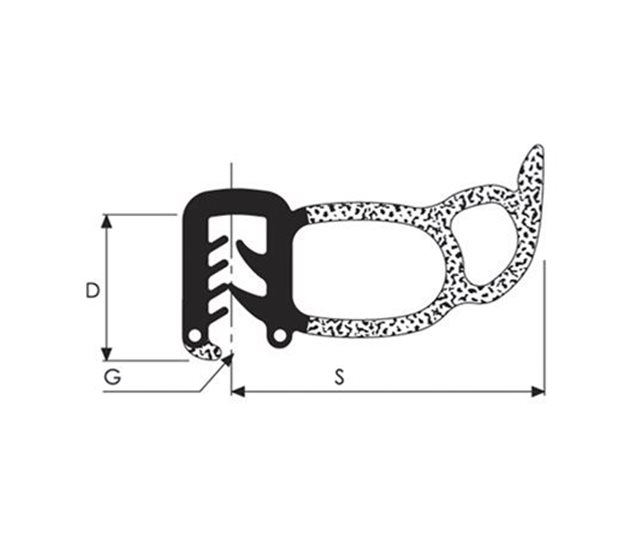 Edge Seal 1.0 – 3.0mm Grip Range x 25Mtr Roll