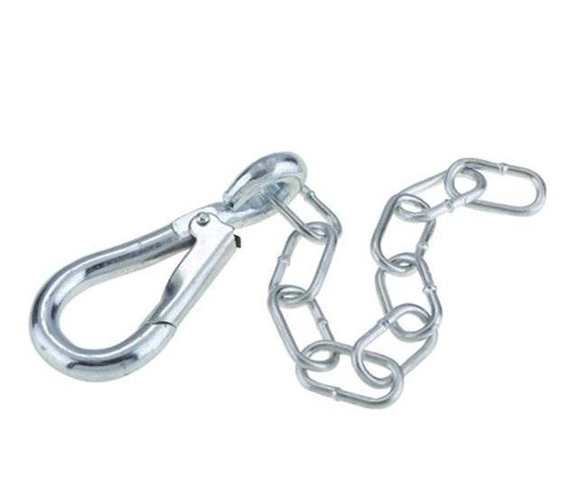 Spring Hook & Chain – 75mm