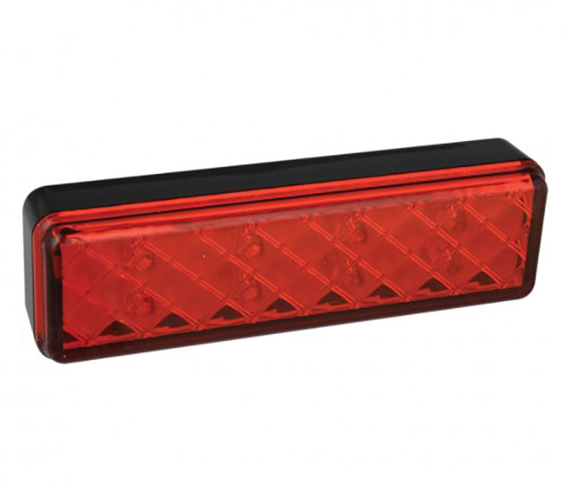 Marker Lamp LED Red Surface Mount