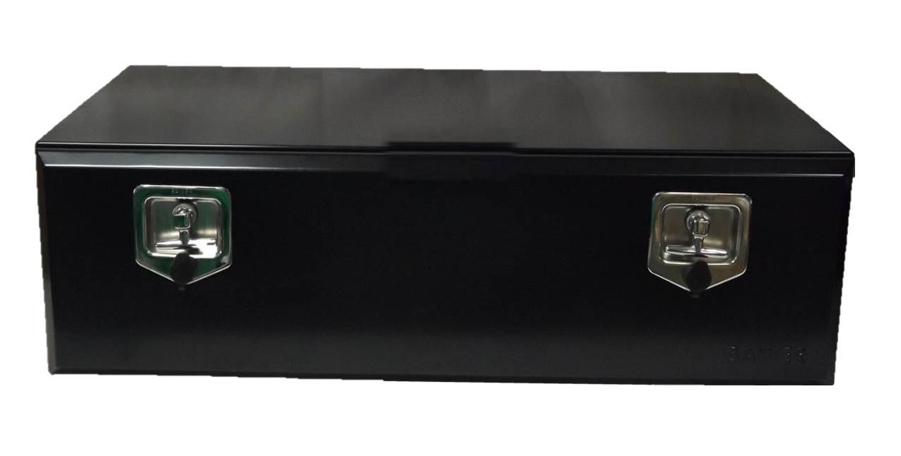 Toolbox – Black Powder Coated Steel W1000 x H300 x D600mm