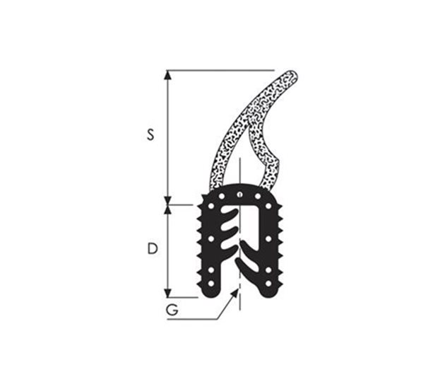 Top Leaf Seal 2.0 – 3.0mm Grip Range x 50Mtr Roll