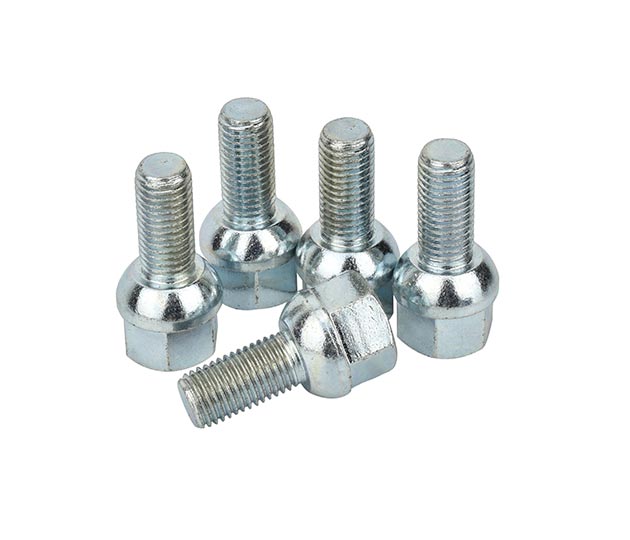 Wheel Bolt – Spherical – 12mm (Pack of Five)