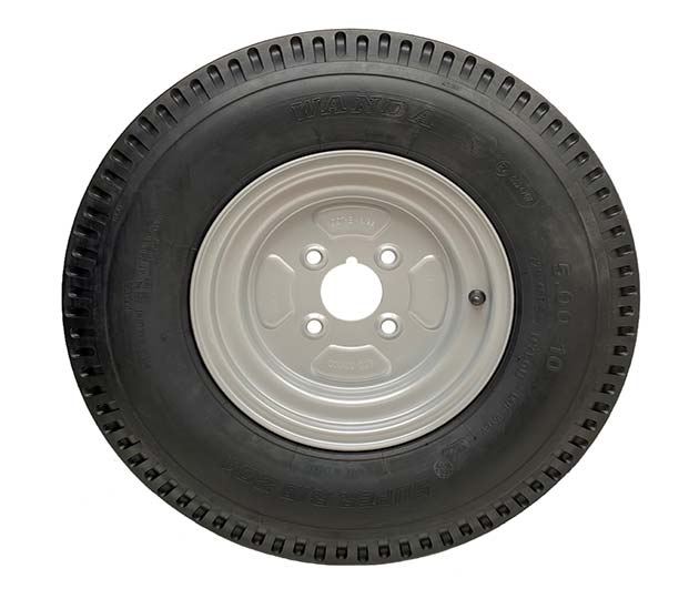 Wheel & Tyre 5.00 x 10 – 4 x 4″ PCD