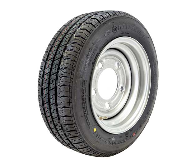 Wheel & Tyre 155/70R12 – 5 x 165.1 PCD