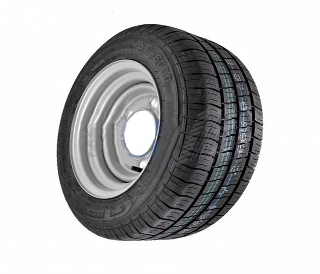 Wheel & Tyre 195/60R12 – 5 x 6.5″ PCD