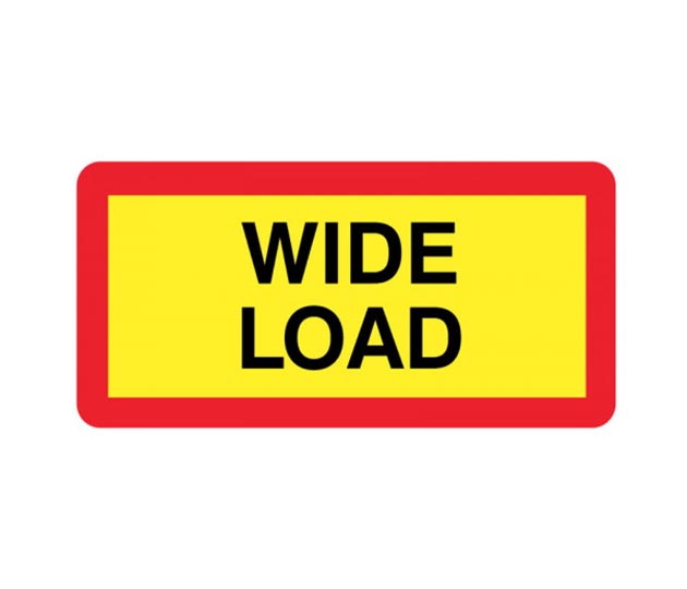 “Wide Load” Sign – Small