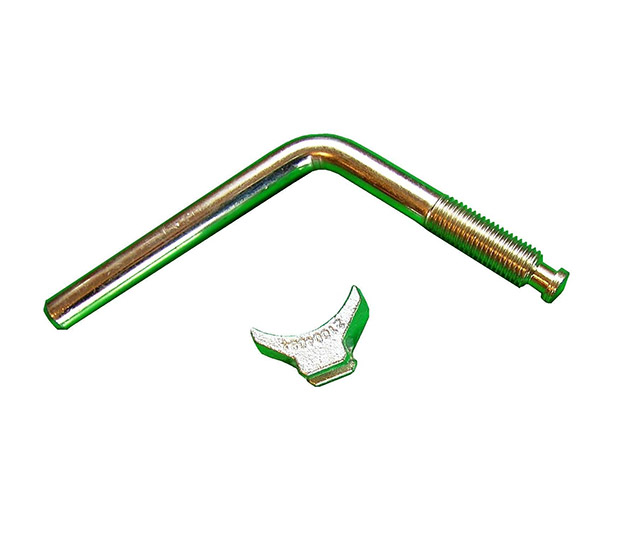 Handle & Pad for Jockey Wheel Bracket.