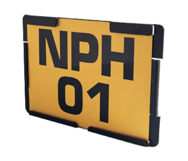 Number Plate Holder – Plastic