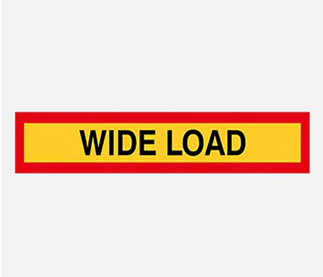 “Wide Load” Sign – Long