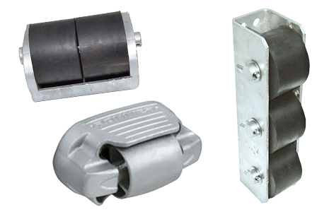 A selection of butt rollers.