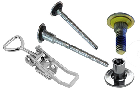 A selection of fasteners.