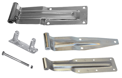 A selection of rear door hinges.