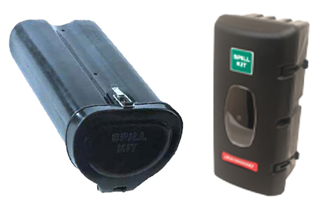 A selection of spill kits.