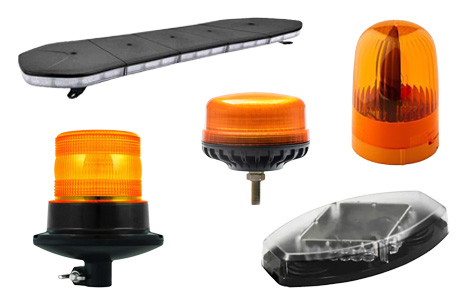 Selection of beacons and light bars.