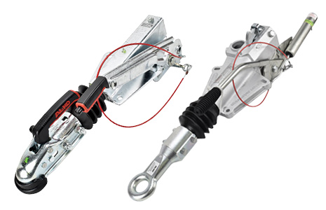 Selection of braked couplings.
