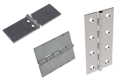Selection of coach and butt hinges.