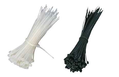 Selection of cable ties.