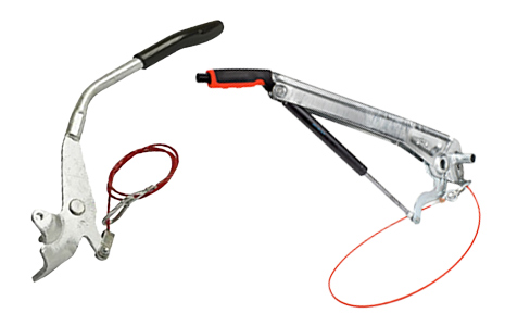 Selection of coupling handbrakes.