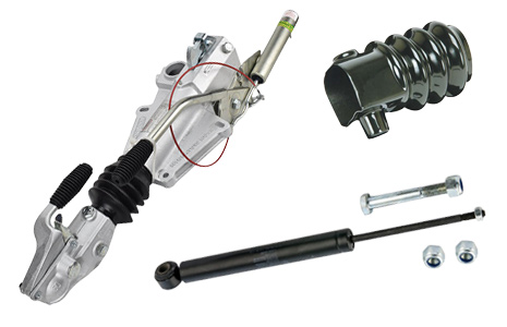 Selection of coupling and spares.