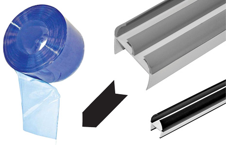 A selection of door seals.