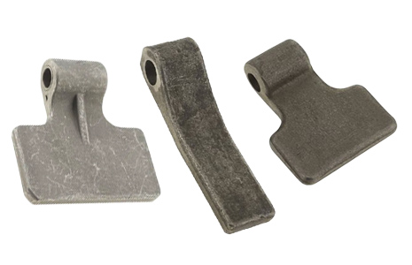 Selection of drop-forged hinges.