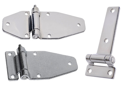 Selection of flap hinges.
