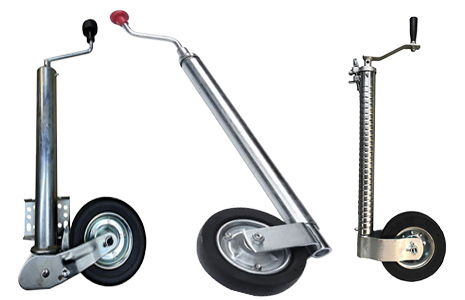 Selection of jockey wheels.
